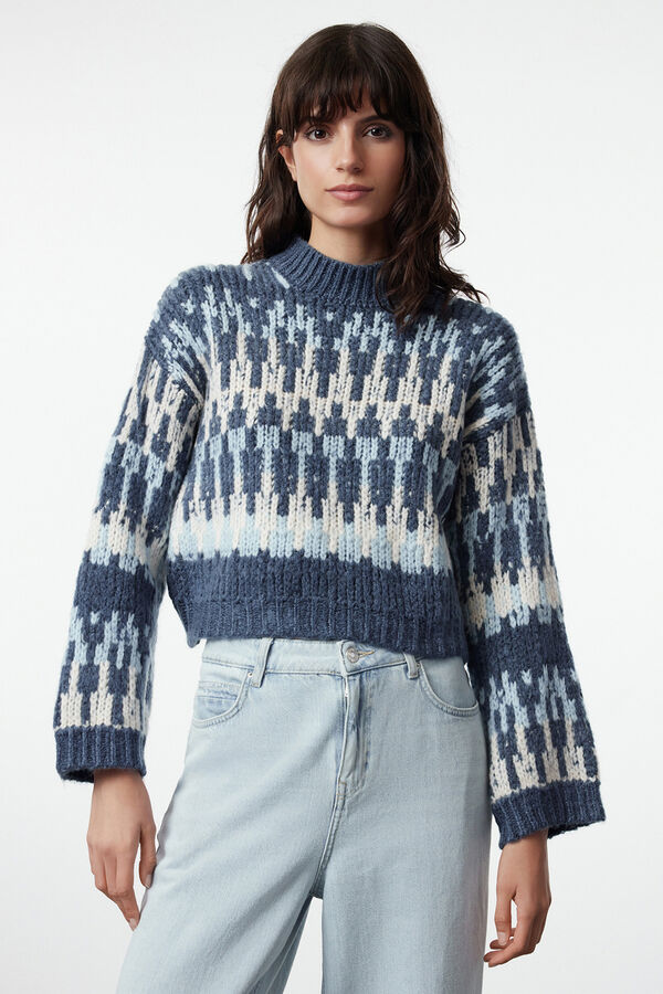 Trendyol Jersey de punto azul