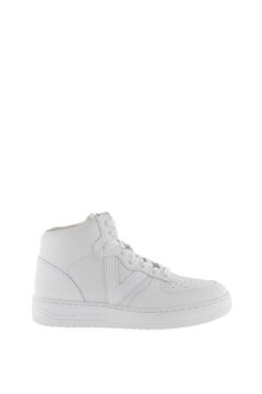 Springfield RETRO BOOT LEATHER-EFFECT white