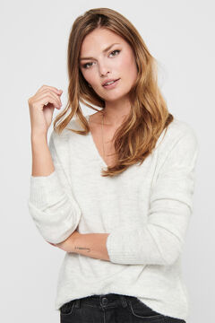 JDY Pullover mit V-Ausschnitt