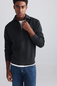 Springfield Zip fastening structure cardigan