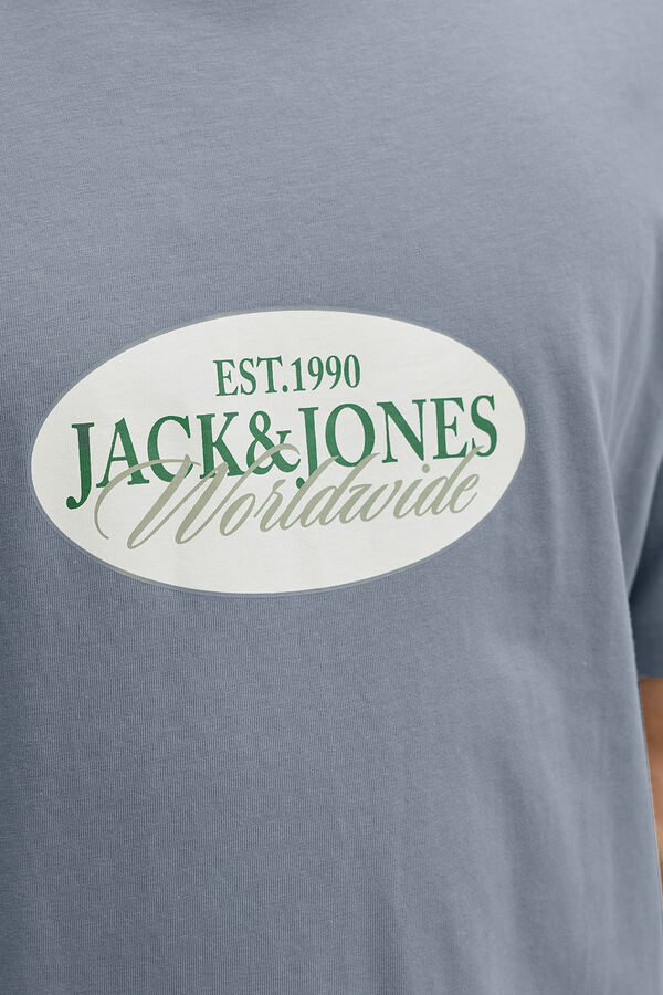 Jack & Jones PLUS Essential short-sleeved T-shirt blue