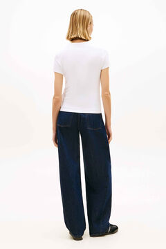 Tommy Jeans Camiseta slim manga corta