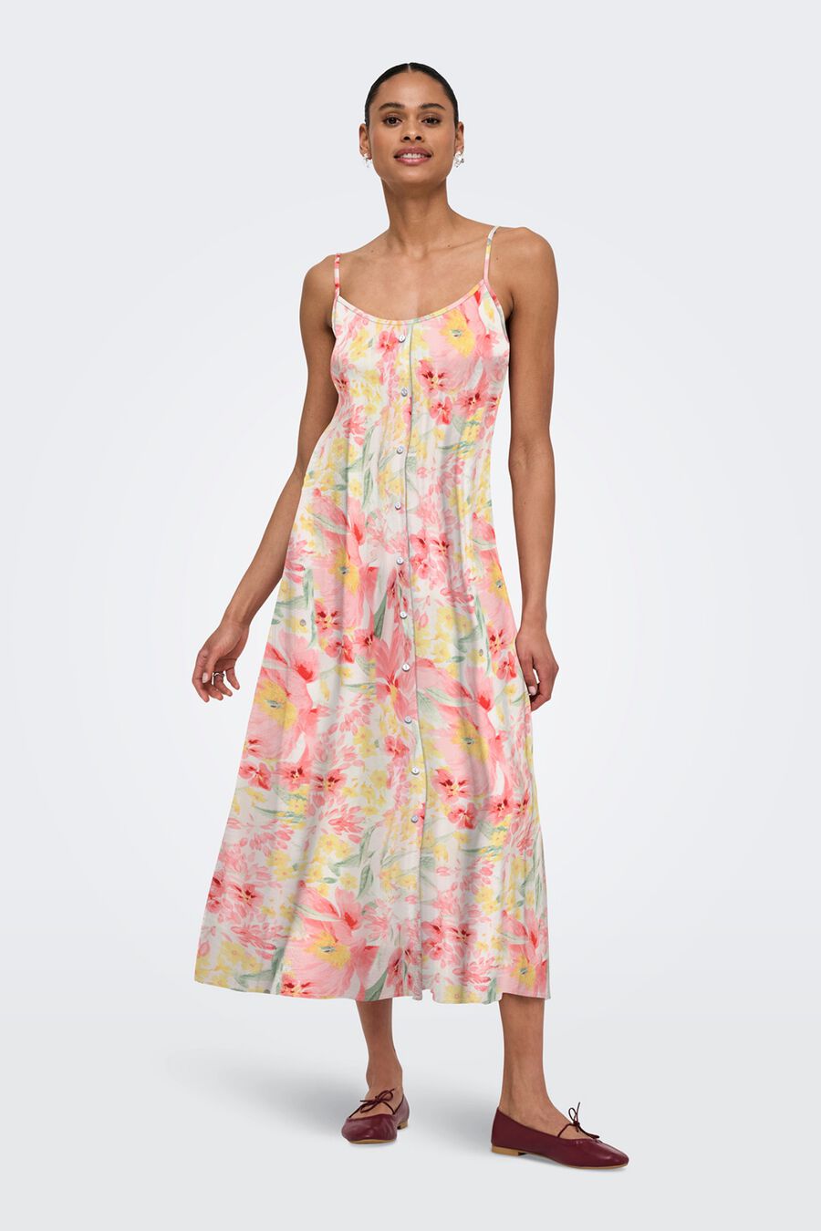 Vestido largo tirantes