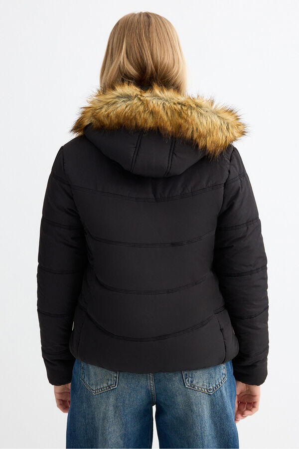 Inside Puffer Jacket black