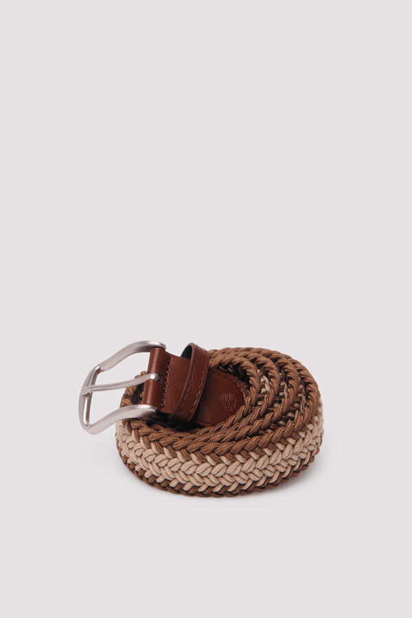 Springfield Two-tone woven belt grey