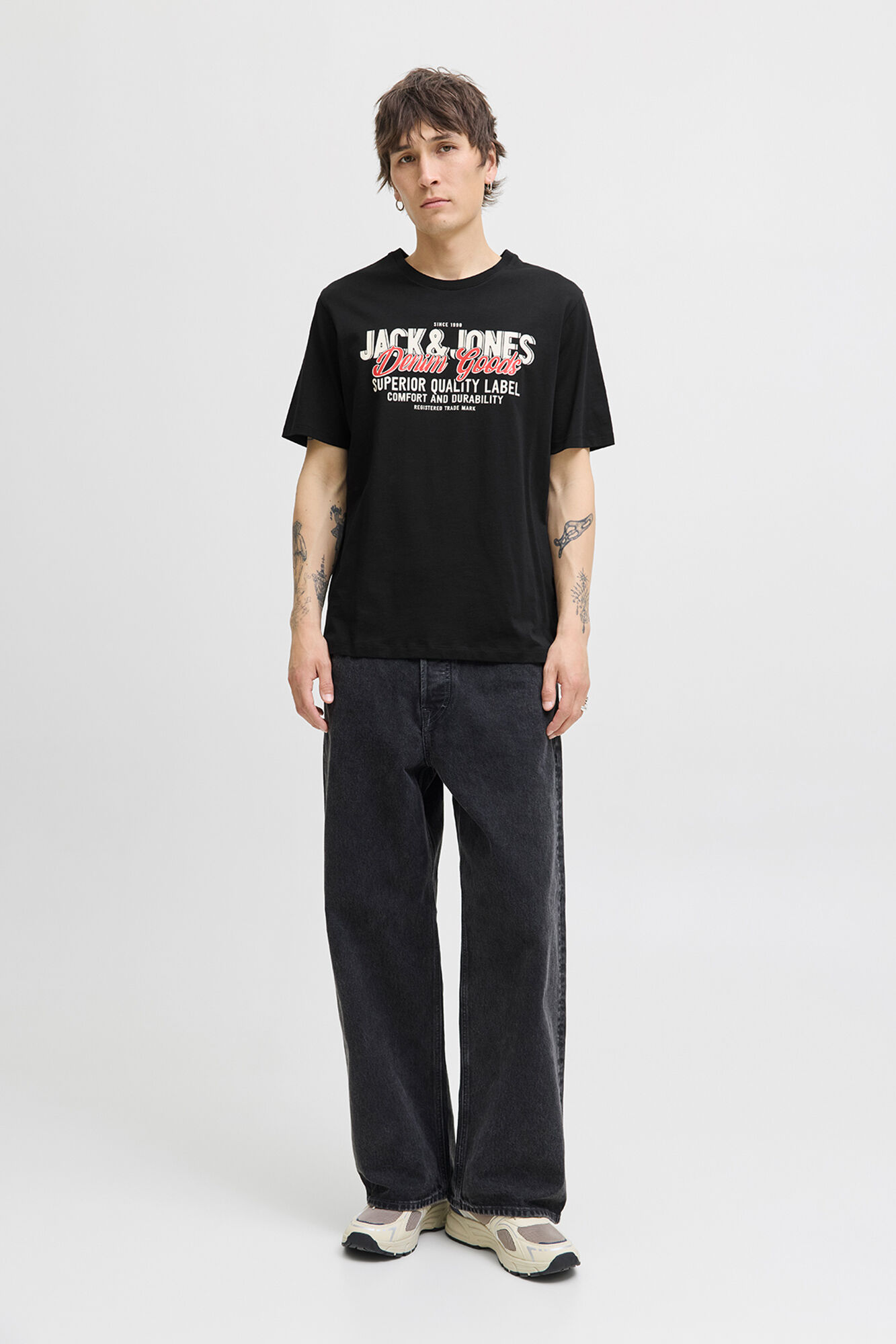 Jack & Jones Bedrucktes T-Shirt mit normaler Passform