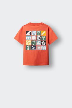 Springfield Kids Camiseta manga corta mosaico surf ni&ntilde;o