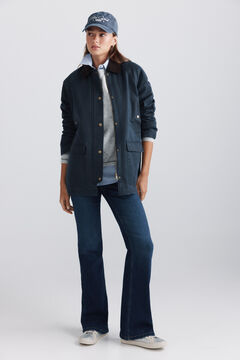 Springfield Long corduroy collar jacket