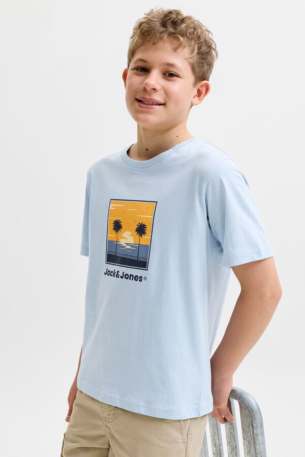 Jack & Jones Junior Round neck sweatshirt blue