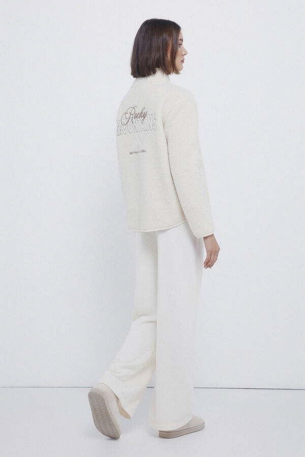 Springfield Plush trousers nude