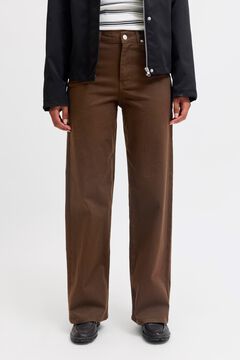Jack & Jones Pantal&oacute;n wide leg de tiro alto