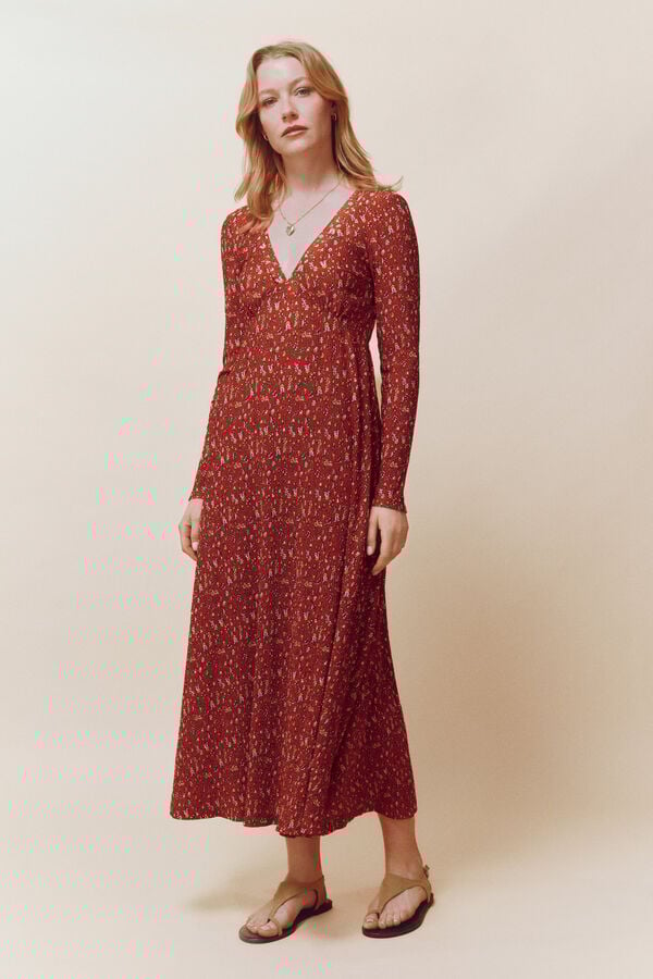 Springfield C&iacute;es dress printed