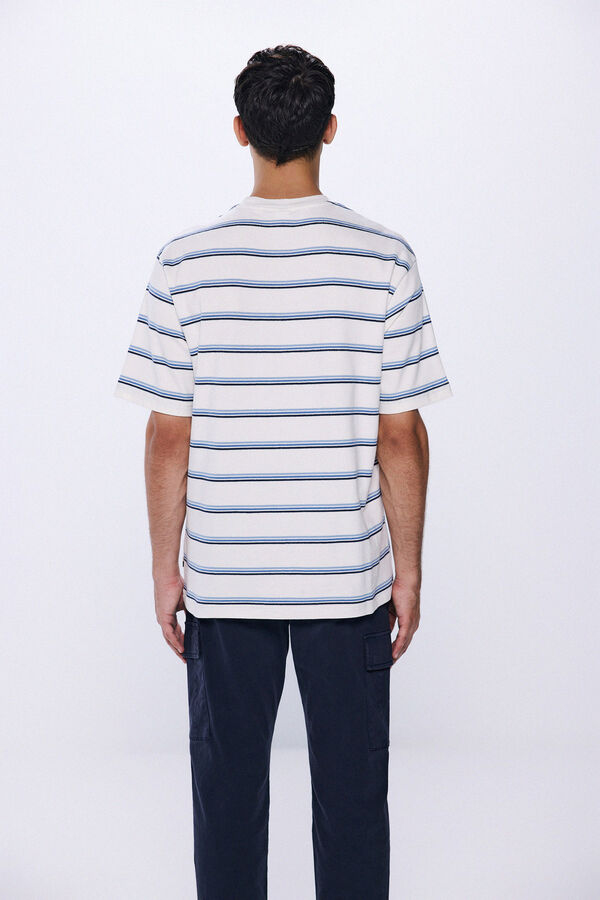 Springfield Striped T-shirt blue