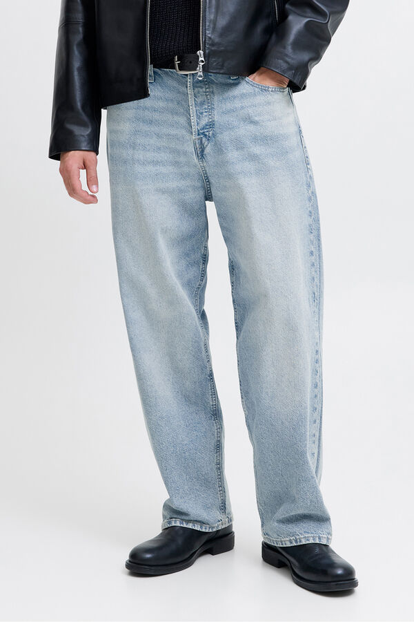 Jack & Jones Baggy-Fit- Jeans  Blau