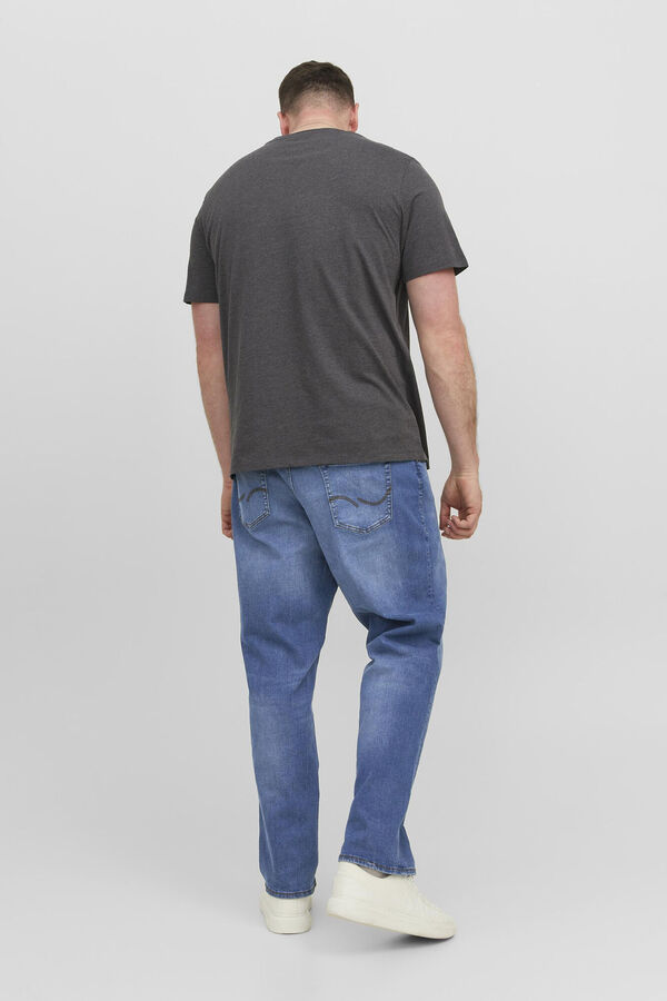 Jack & Jones PLUS Plus size tapered fit jeans blue