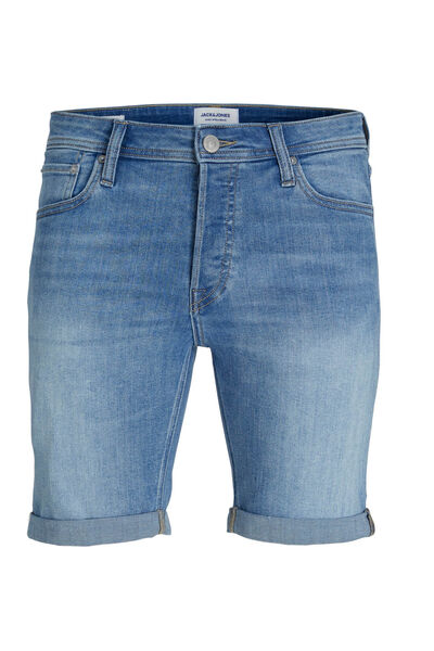 Springfield Grey denim Bermuda shorts blue