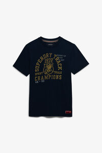 Superdry Camiseta manga corta gr&aacute;fico universitario