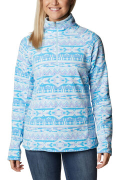 Springfield Columbia Glacial IV printed half-zip fleece for women™  blau