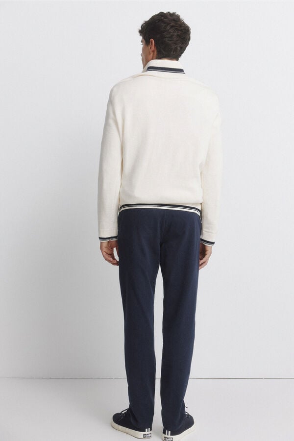 Springfield Comfort fit trouser blue