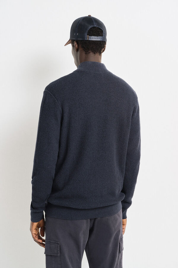 Springfield Cardigan à fermeture navy