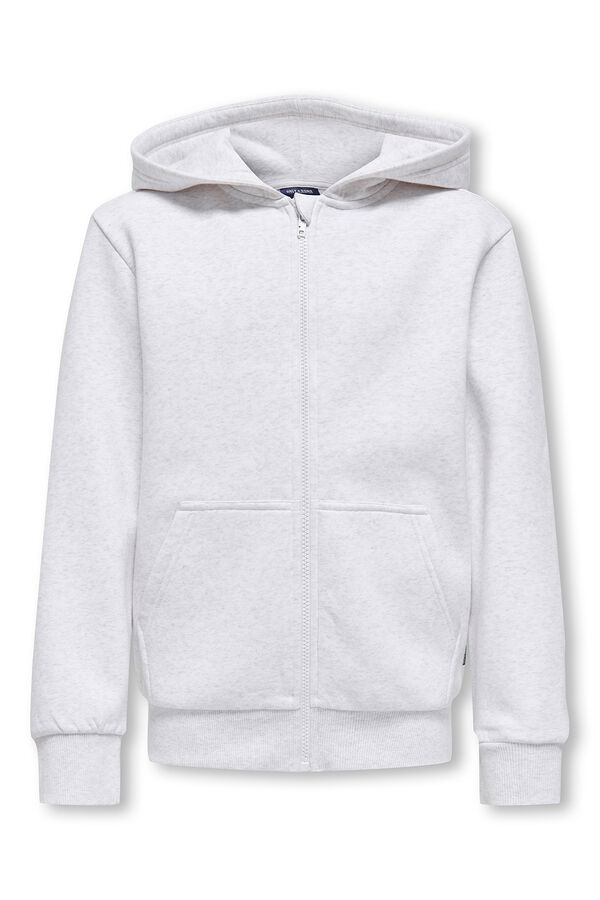 Only & Sons Junior Zip-up sweatshirt grey