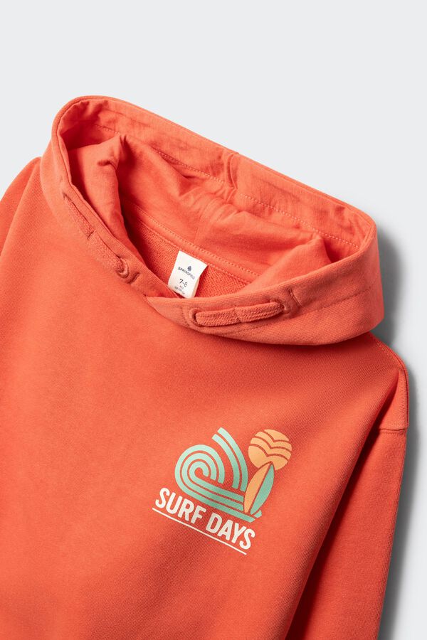 Springfield Kids Boy's surf days sweatshirt red