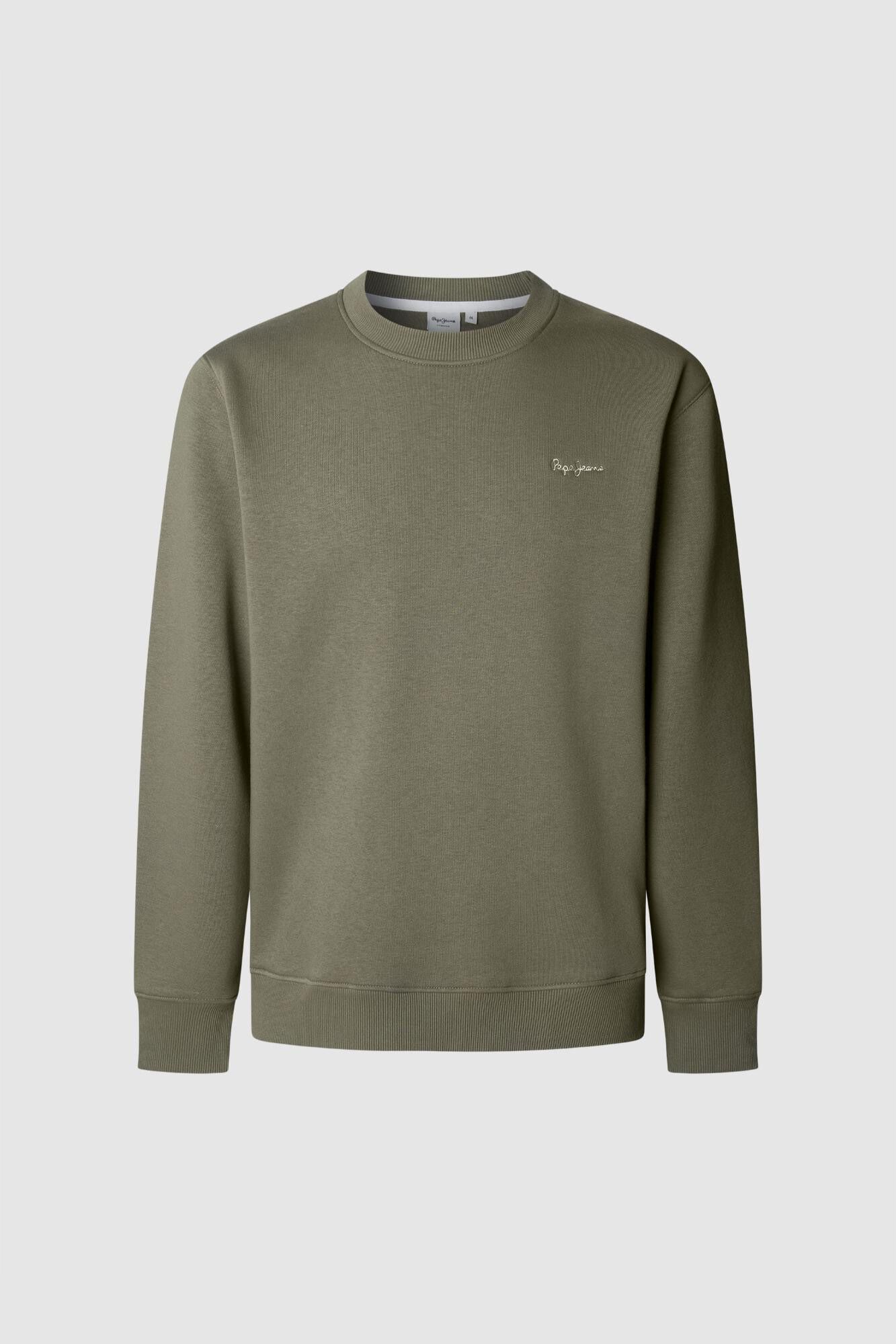 Pepe Jeans Sweatshirt Gola Redonda Com Logo