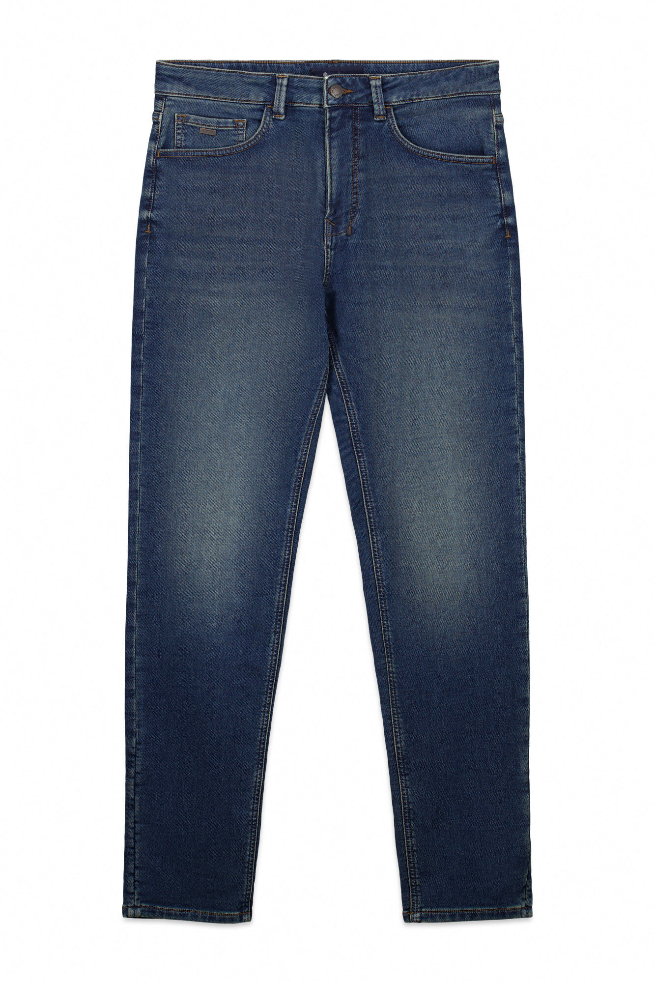 Springfield Jeans en knit denim surteint coupe slim