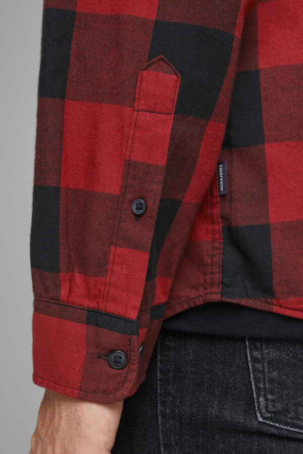 Springfield Checked shirt rouge