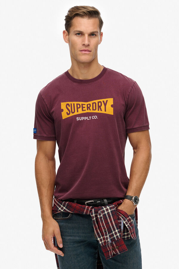 Superdry Round neck T-shirt printed