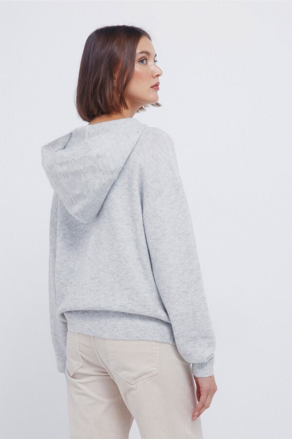 Springfield "Ski" hood jumper grey