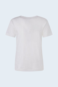 Springfield Logo print T-shirt  white