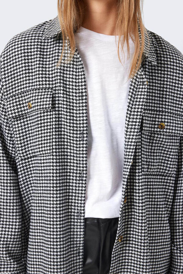 Noisy May Langes Hemd Wei&szlig;