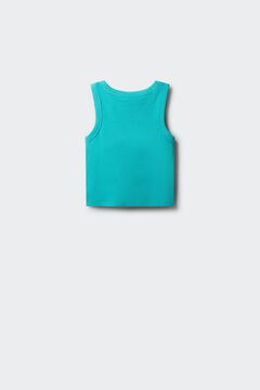 Springfield Kids Top rib bordado estrella ni&ntilde;a