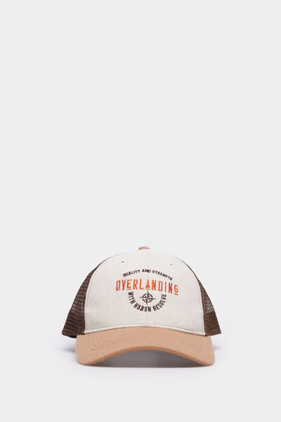 Springfield Casquette trucker laine brun