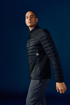 Springfield Combined thermal quilted jacket black