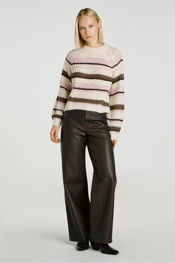 Jack & Jones Jersey rayas multicolor marfil