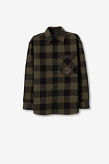 Tiffosi Young Regular Fit Checkered Shirt beige