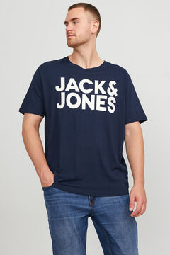 Jack & Jones PLUS T-shirt b&aacute;sica logo