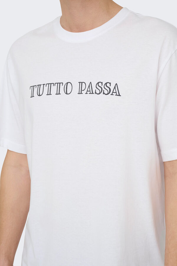 Only & Sons Short sleeve T-shirt blanc