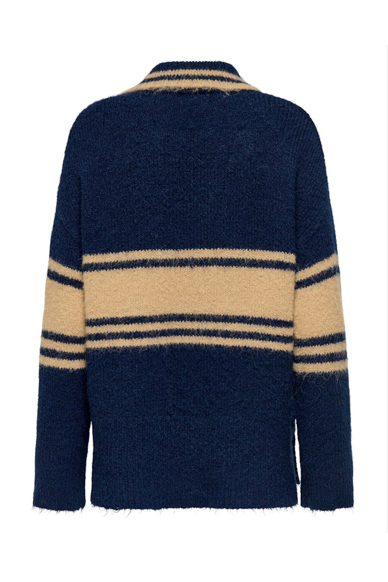 Only Polo de malha de manga comprida