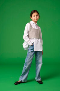 Only Girls Vaquero wide de niña