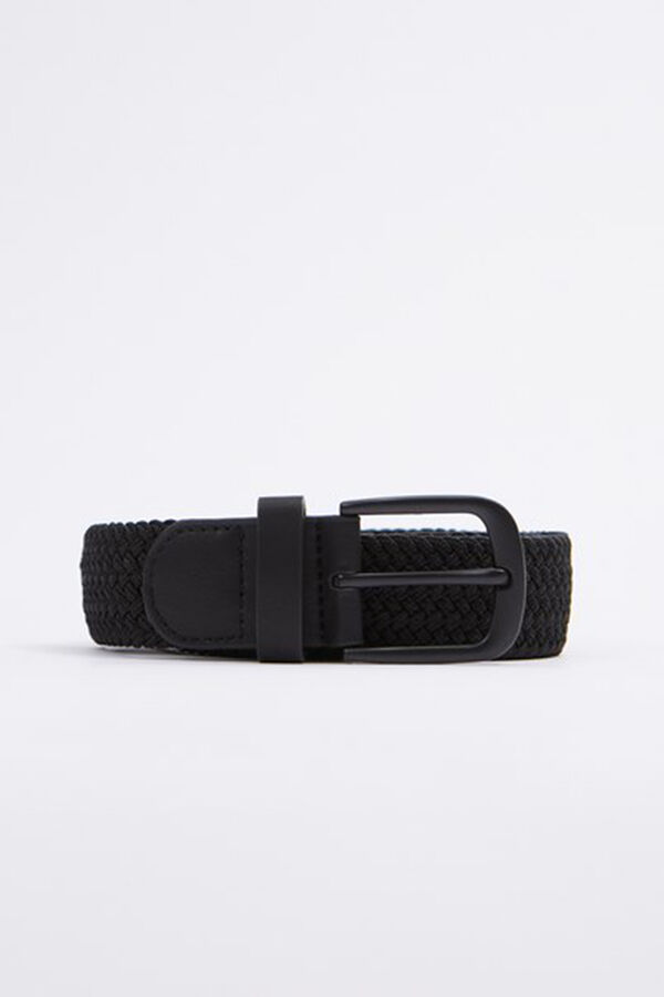 Springfield Elastic braided belt crna