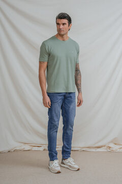 Celopman Denim slim b&aacute;sico