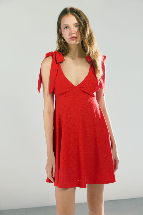 High Spirits Alma Dress rojo