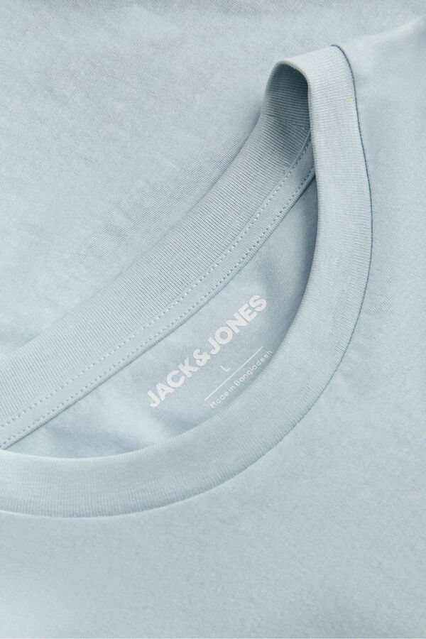 Jack & Jones PLUS Cotton short sleeve T-shirt blue