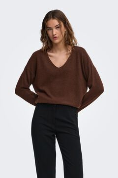Only Pullover mit V-Ausschnitt