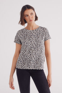 Springfield Camiseta estampado animal