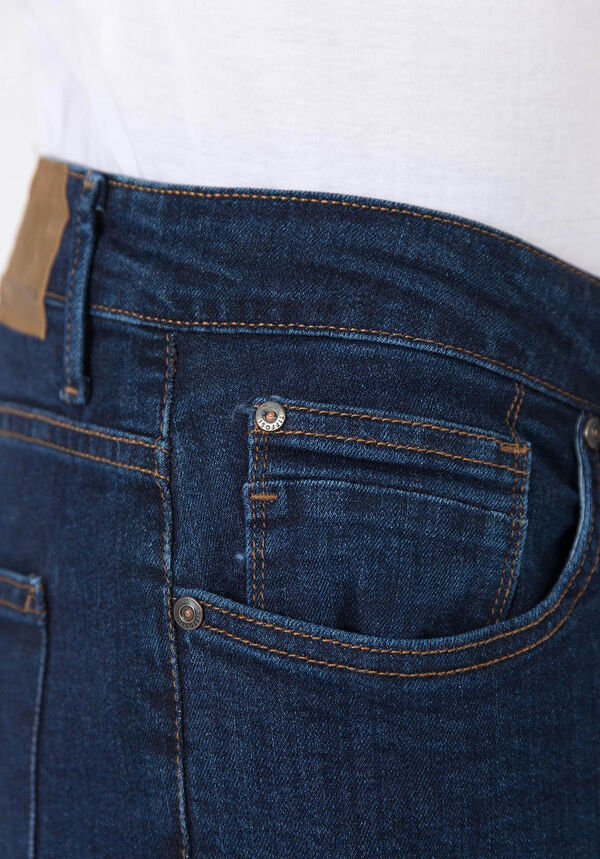 Tiffosi Cal&ccedil;a Jeans Liam Super Slim com Efeito Lavado azul