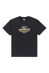 Quiksilver Type Line - for men short sleeve -Shirt Crna